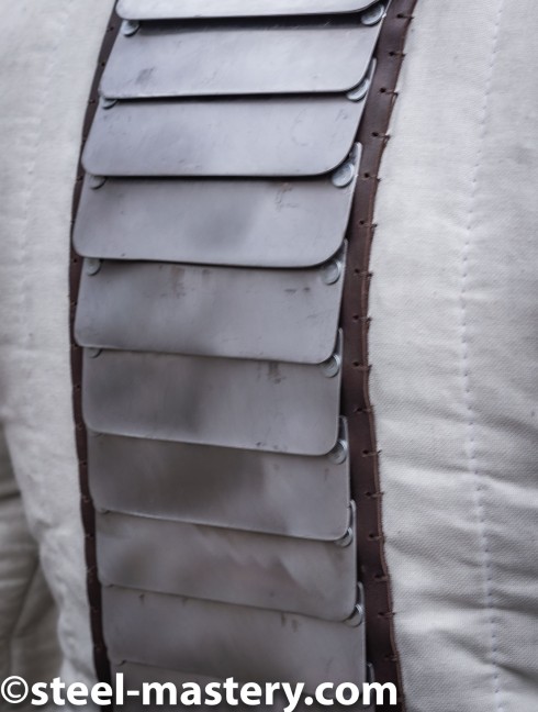 Spine protection for self-sewing 