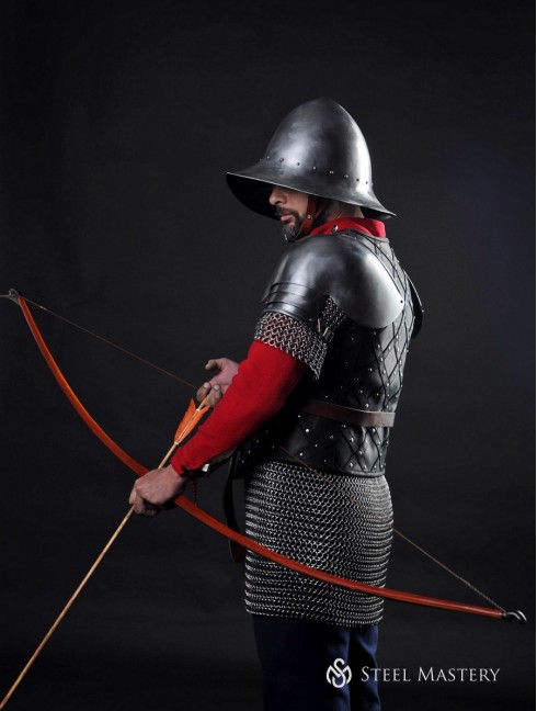 English longbowman – a soldier of fortune Armatura intera