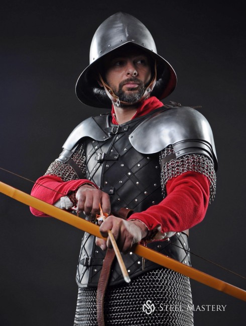 English longbowman – a soldier of fortune Armatura intera