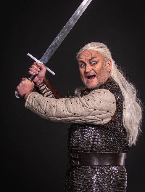 Witcher chainmail armor Gambeson