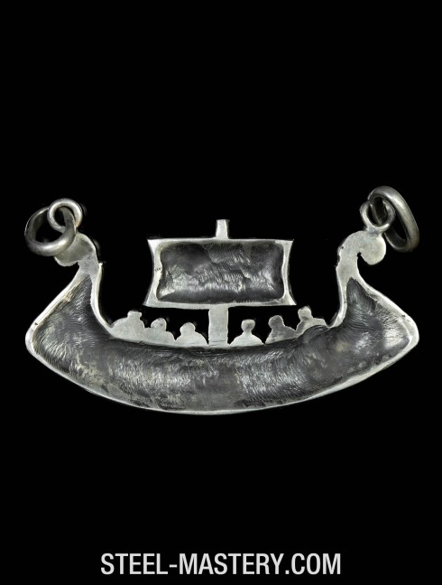 Viking ship pendant Abbigliamento da vichingo