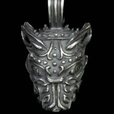 Wolf head necklace pendant  image-1