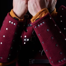 LARP brigandine bracers (EVA foam) image-1