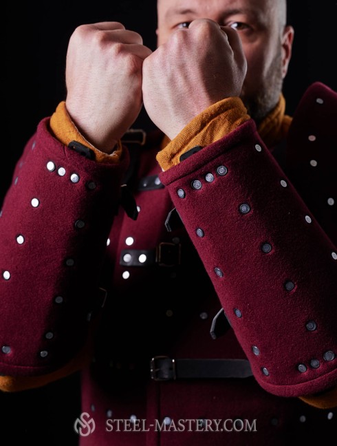 LARP brigandine bracers (EVA foam) 