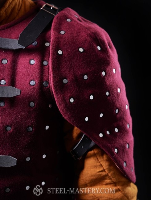 LARP brigandine spaulders (EVA foam) 