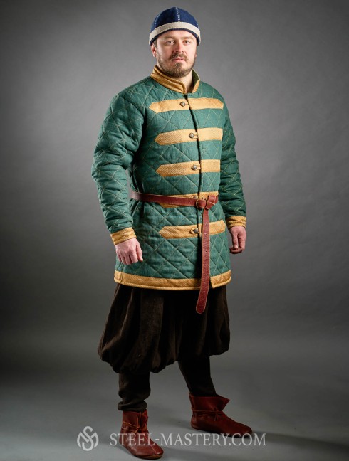 Birka quilted viking caftan Gambeson