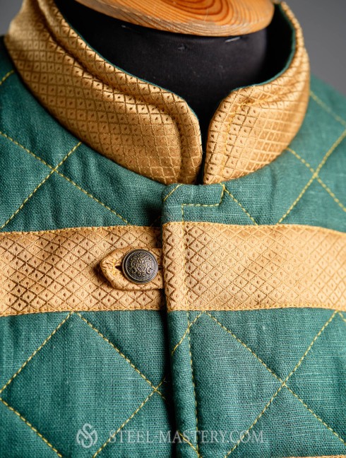 Birka quilted viking caftan Gambeson