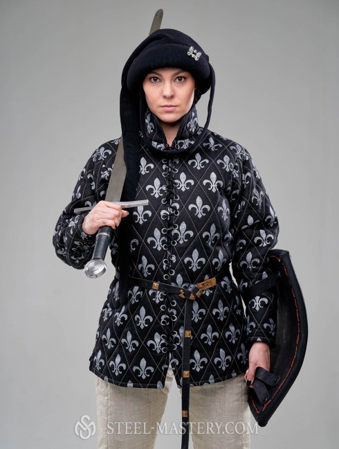 XVth century Jeanne d'Arc gambeson Gambesón.