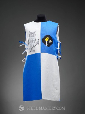 Knight tabard with owl and a skull  Old categories