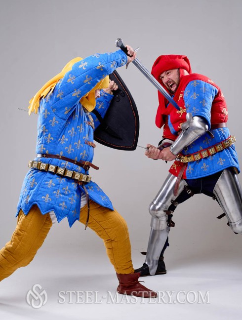 Costume of English knight from Battle of Poitiers, stylization Alte Kategorien