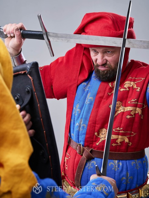 Costume of English knight from Battle of Poitiers, stylization Alte Kategorien