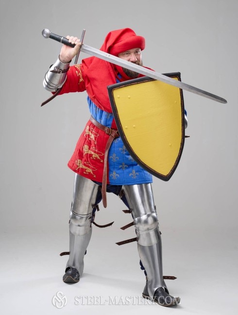 Costume of English knight from Battle of Poitiers, stylization Alte Kategorien