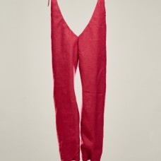 LINEN CHAUSSES WITH FOOTSTRAPS  image-1