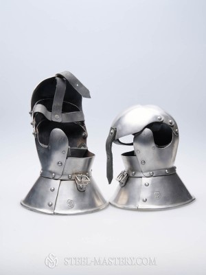 Steel medieval mittens  Listo para enviar