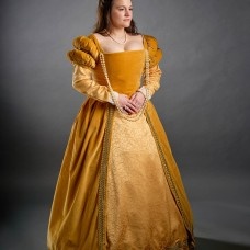 French court costume, XVIth century  image-1