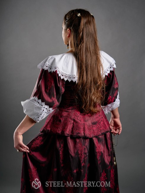 French Dress with Virago Sleeves, early XVIIth century  Alte Kategorien