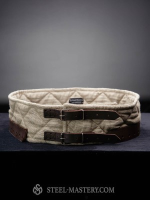  Arming belt, soft quilted