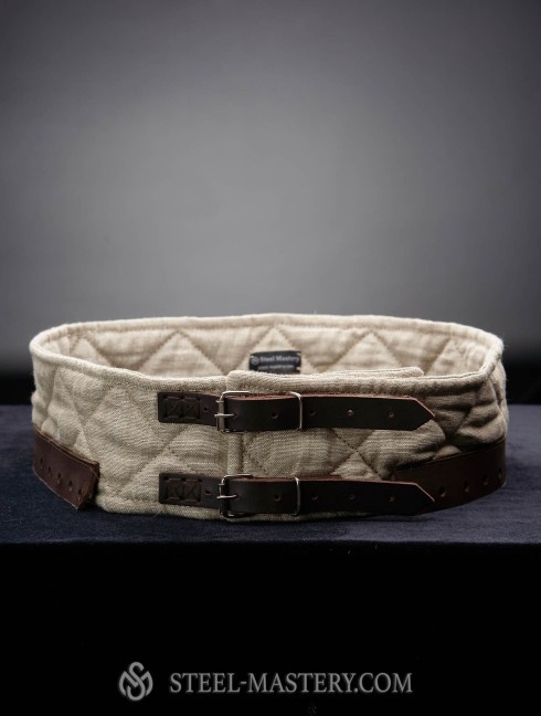  Arming belt, soft quilted Protezioni per gambe imbottite