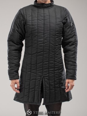 Cotton gambeson front closed XS-size Ready padded armour