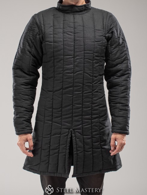 Cotton gambeson front closed XS-size Ready padded armour