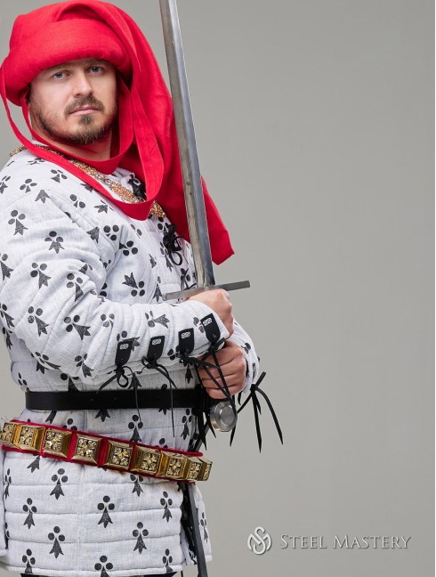 Costume of Charles de Blois from battle of the Hundred Years' War, stylization Vecchie categorie