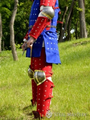 Steel armour set - elbow caps and kneecaps  Neue Kategorien