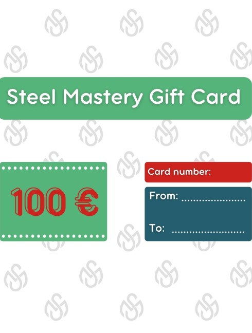 Steel Mastery Gift Card New categories