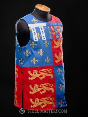 Printed medieval tabard with buttons on the sides Vecchie categorie