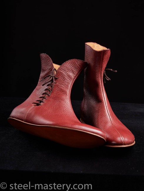 Medieval leather boots for woman Ready to ship