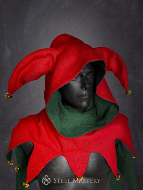 CAP AND BELLS (HAT OF COURT JESTER ) Headwear
