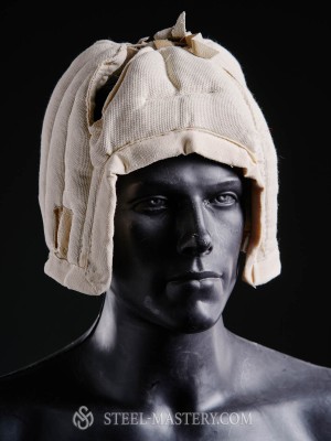 Cotton padded cap  Ready padded armour