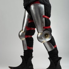 Plate legs of the XIV-XV centuries, a part of Churburg style armor image-1