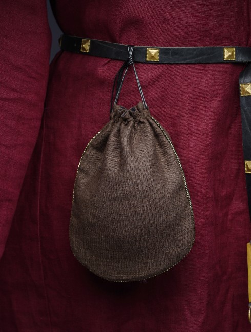 Linen brown pouch  Borse