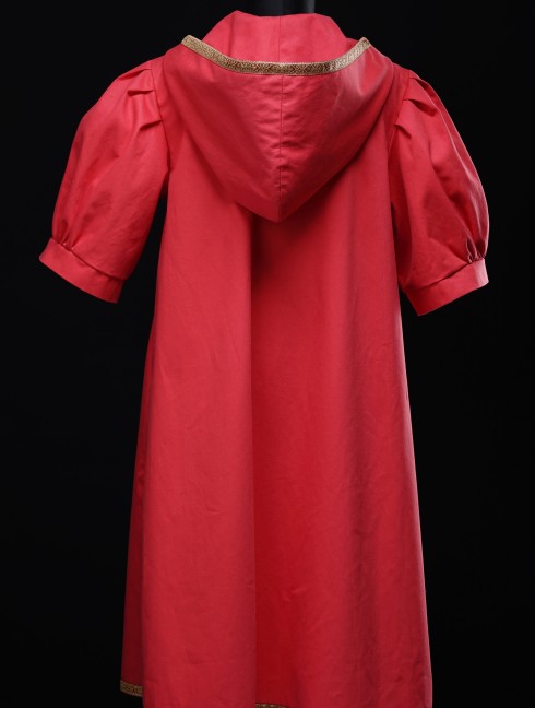 Medieval costume with dress and coat Old categories