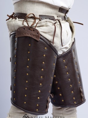 Leather Thigh protection 