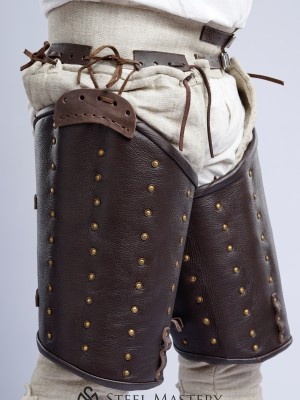 Leather Thigh protection 