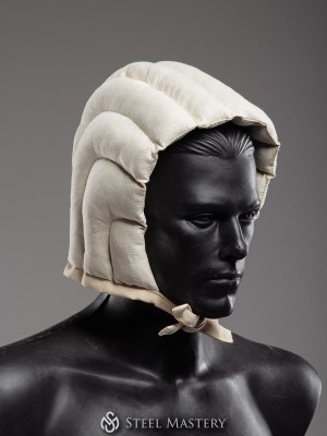 Padded natural cap for helmet
