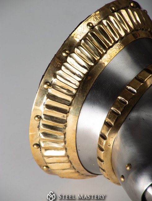 Milano Hourglass Gauntlets 1370-1390 years Plate armor