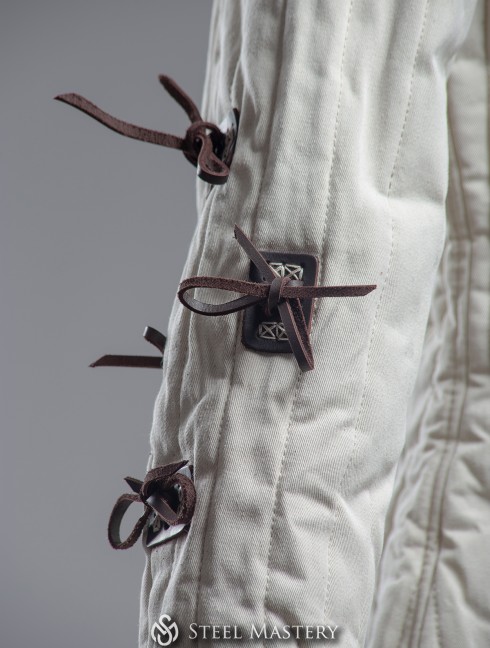 Long gambeson of the XI-XV centuries M size in stock  Armadura acolchada preparada