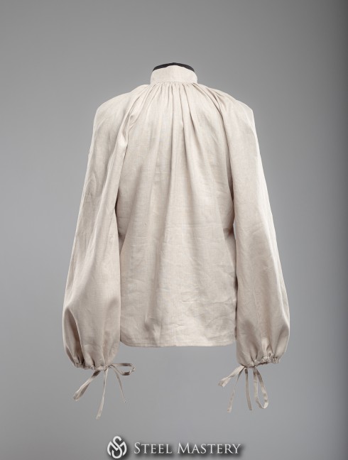 LINEN SHIRT WITH LACING, XV CENTURY XL size  Vecchie categorie