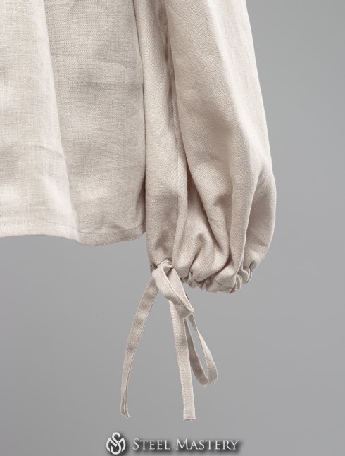 LINEN SHIRT WITH LACING, XV CENTURY XL size  Alte Kategorien