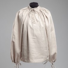 LINEN SHIRT WITH LACING, XV CENTURY XL size  image-1