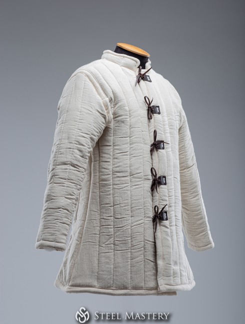 Uncolored coton gambeson  Armature imbottite pronte