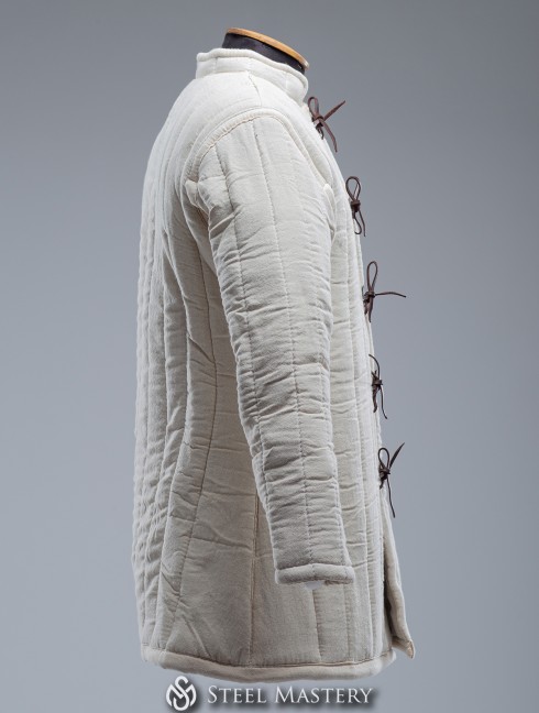 Uncolored coton gambeson  Armature imbottite pronte