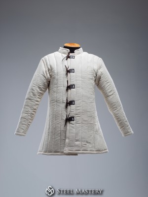 Uncolored coton gambeson 