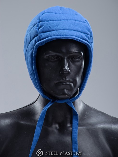 Blue padded liner in stock  Prêt à expédier