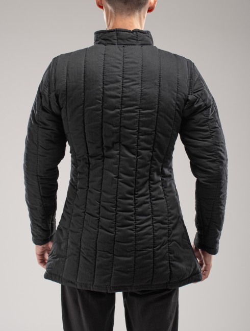 IN STOCK BLACK ORDINARY COTON GAMBESON  
