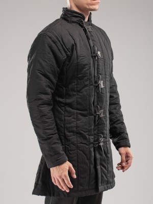 Black ordinary gambeson in stock S size