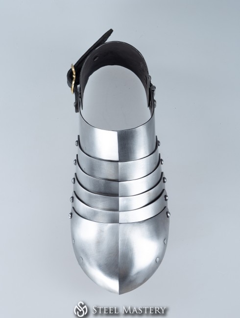 Milanese blunt toe sabatons, 1450-1485 years Plate armor