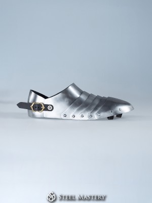 Milanese blunt toe sabatons, 1450-1485 years Plate armor